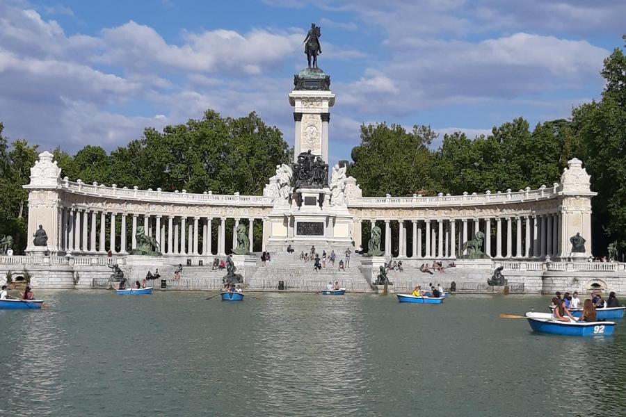 Monument to Alfonso XII Buen Retiro Park, Madrid