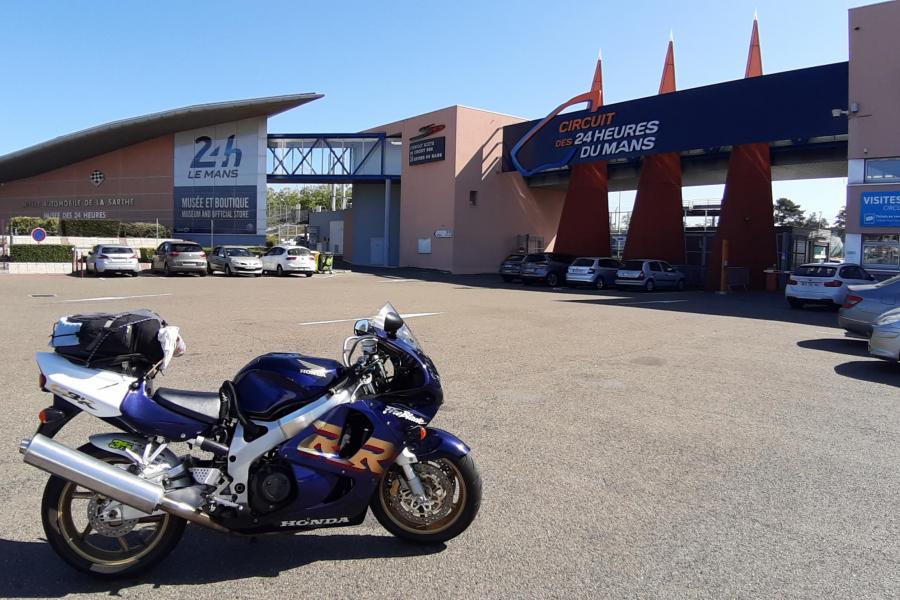 Circuit de la Sarthe entrance Le Mans