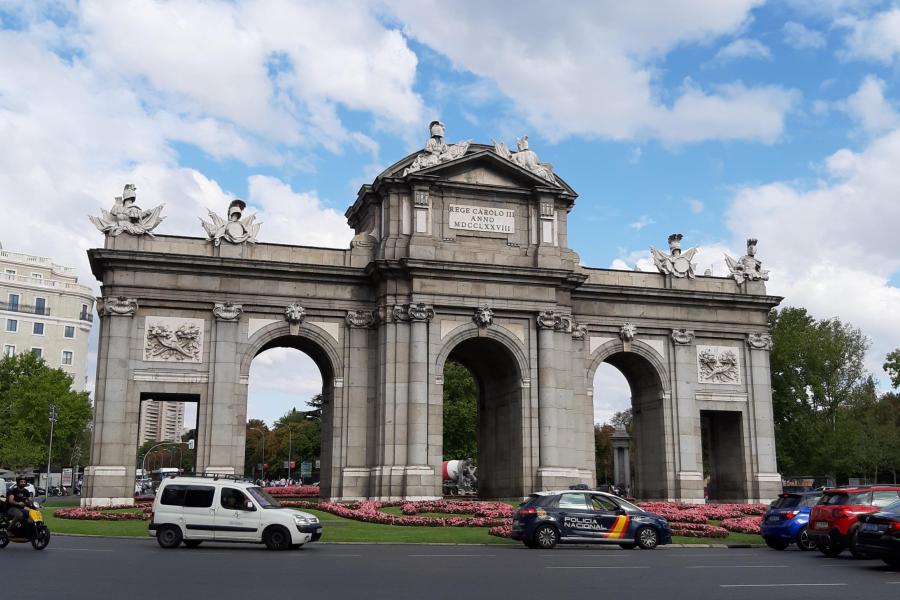 Roundabout Madrid