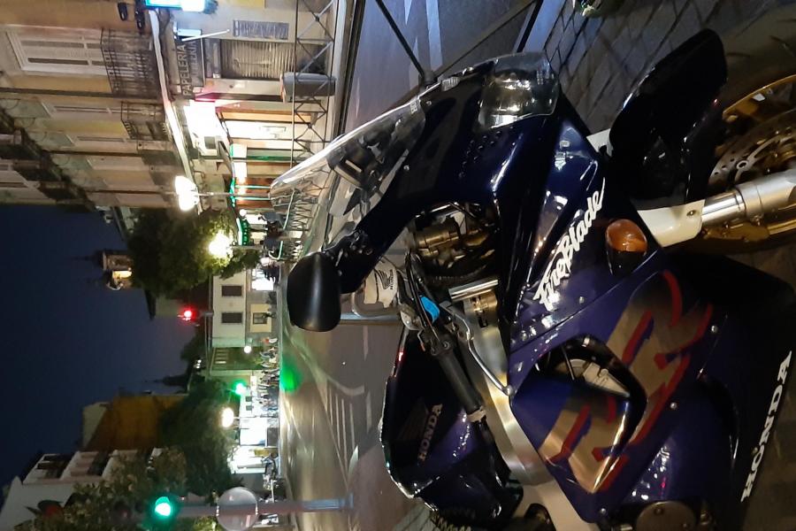 Fireblade in Madrid