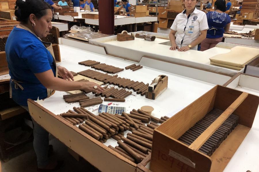 Cigar factory in honduras