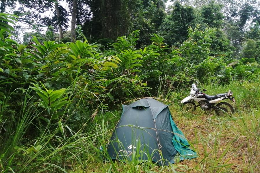 first wild camp