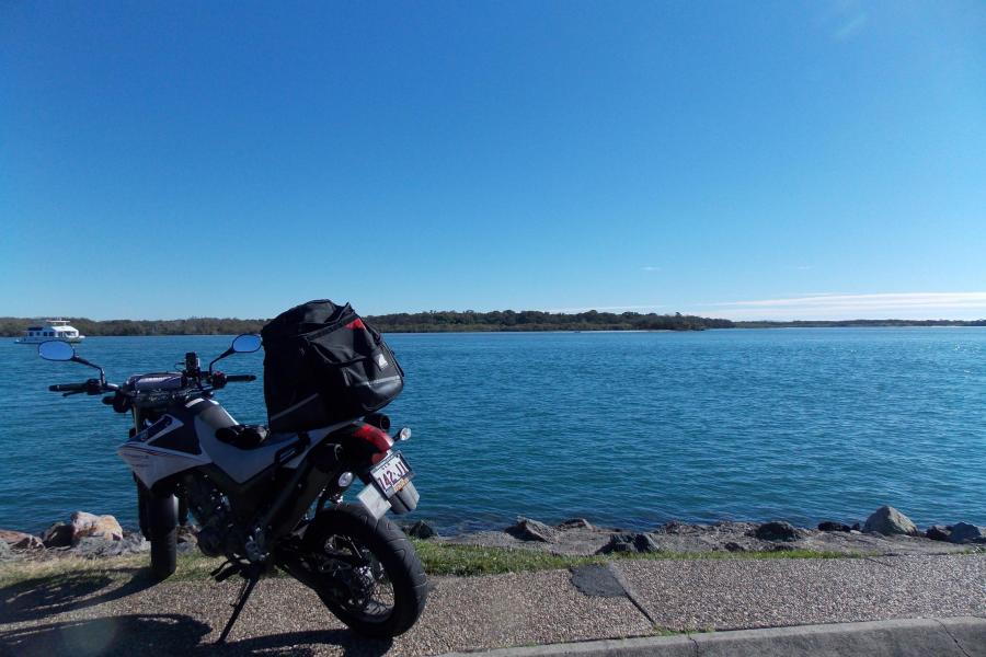 North East coast of Australia on XT660X