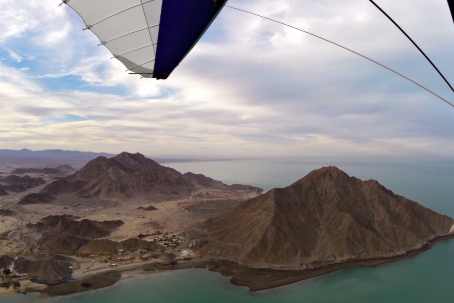 High above San Felipe 