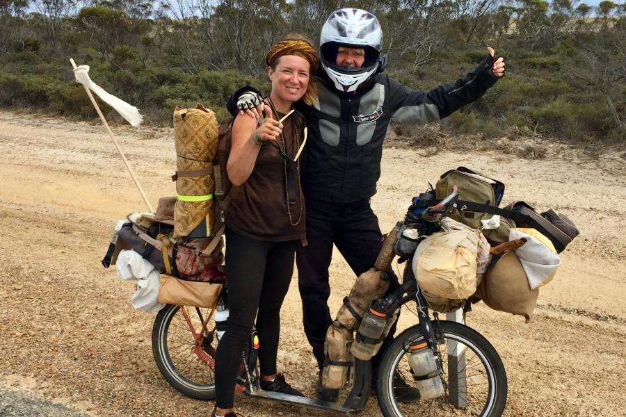 French girl going ATW and about to hit the Nullabor 