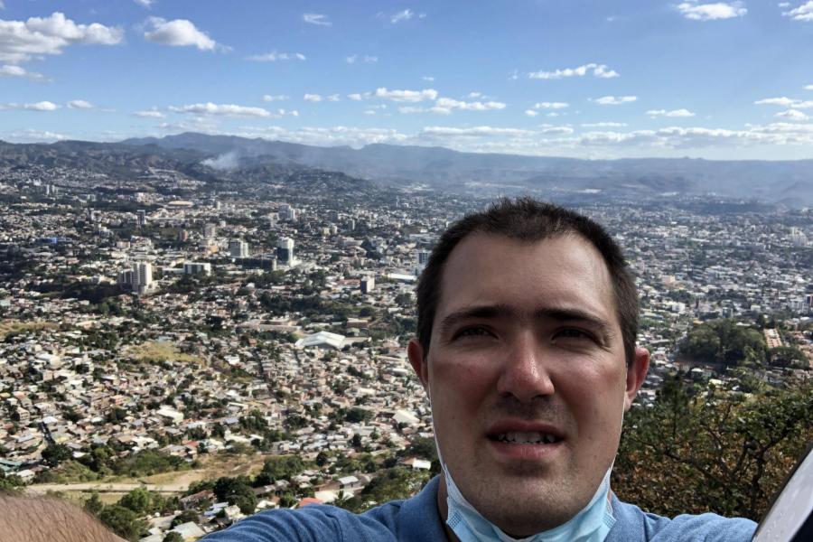 Overlooking Tegucigalpa