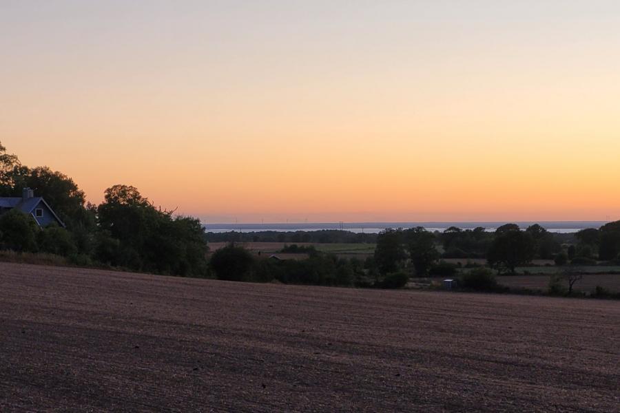 Overlooking the Oland Channel 