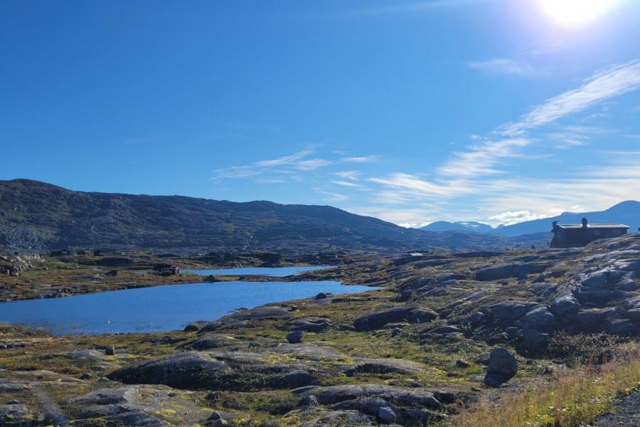 Norwegian side of the Scandic mountains 