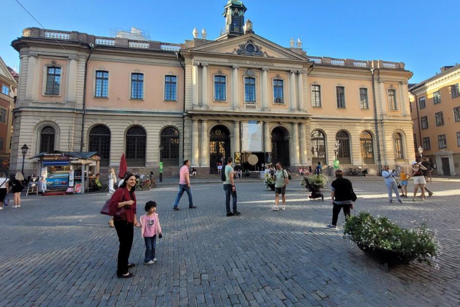 The Nobel Academy in Stockholm 