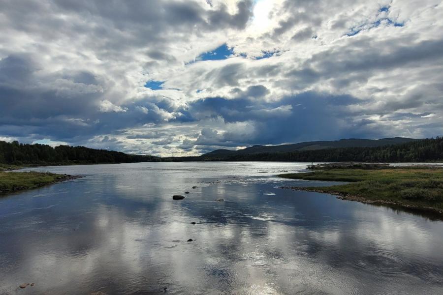 Storforsen Lake 