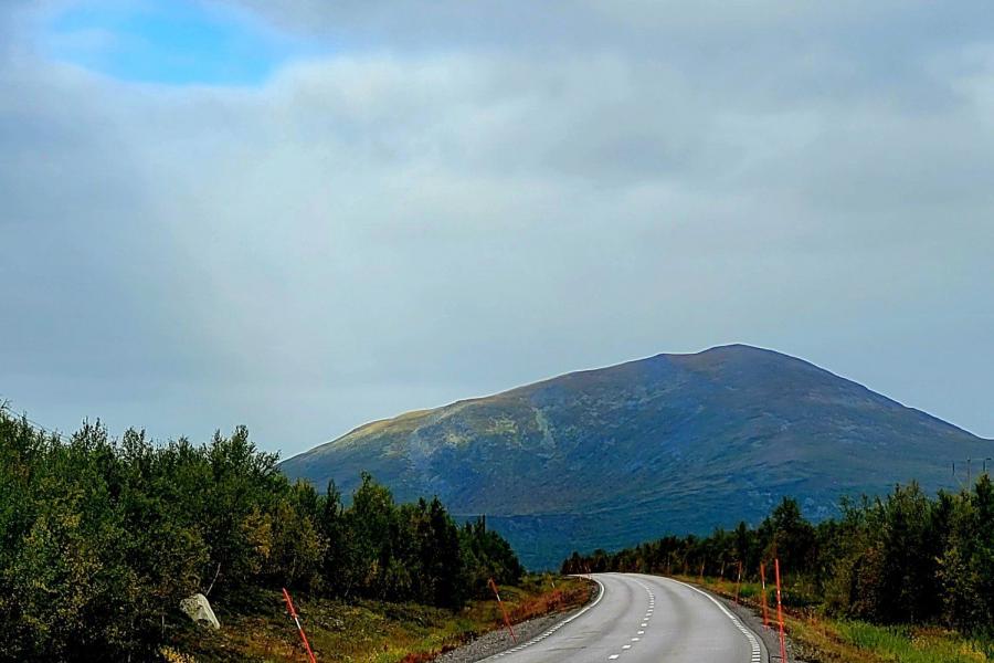 Into the mountains