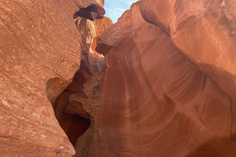 Entrance to Antelope Canyon