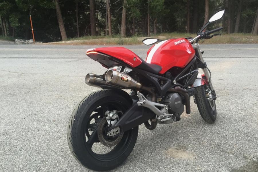 Ducati Monster at Newcombs Ranch