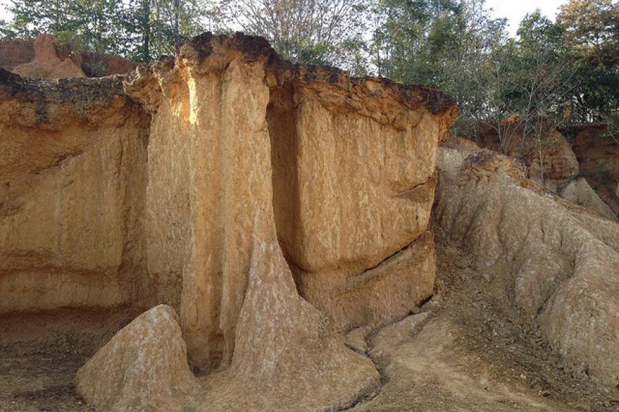 Phae Mueang Phi (Ghost Canyon), Phrae, Thailand