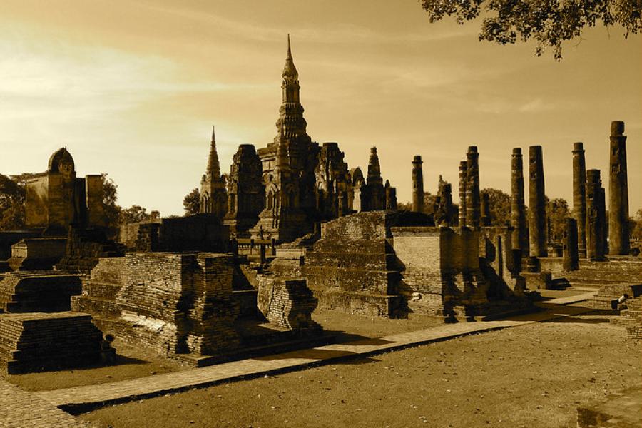 Sukhothai Historical Park, Sukhothai, Thailand 