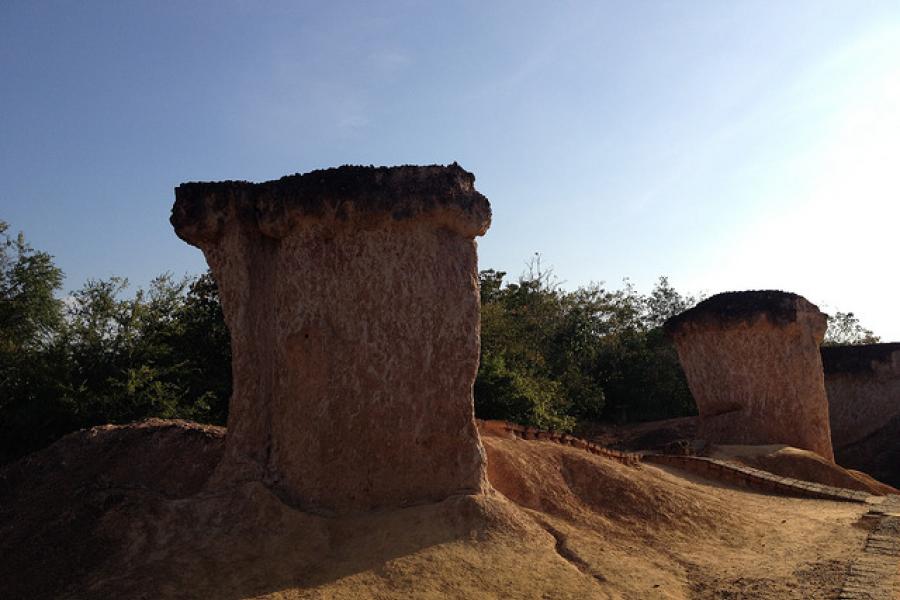 Phae Mueang Phi (Ghost Canyon), Phrae, Thailand