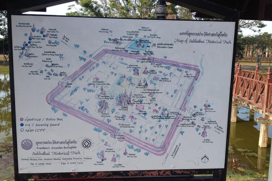 Sukhothai Historical Park, Sukhothai, Thailand 