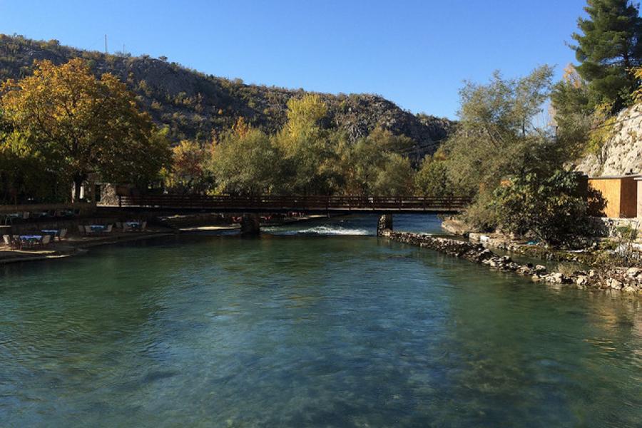 Blagaj and the River Bunna, Bosnia