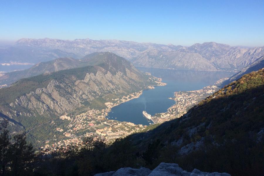 Views from the Serpentine, Kotor, Montenegro