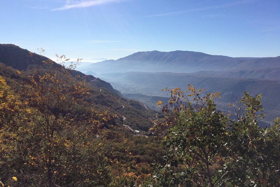 Views from Ostrog Monastery, Montenegro