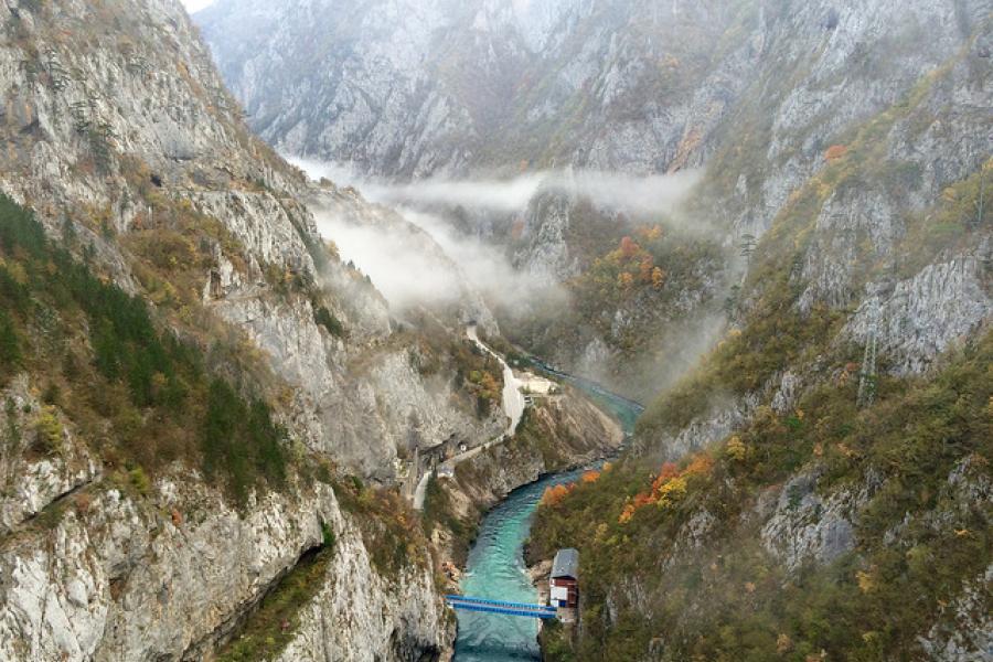 Piva Canyon, Montenegro