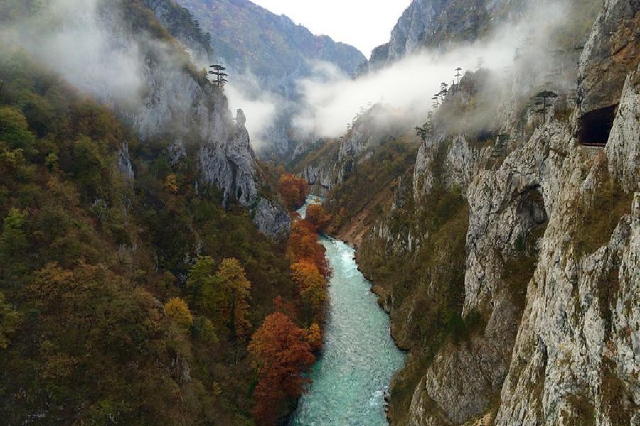 Piva Canyon, Montenegro