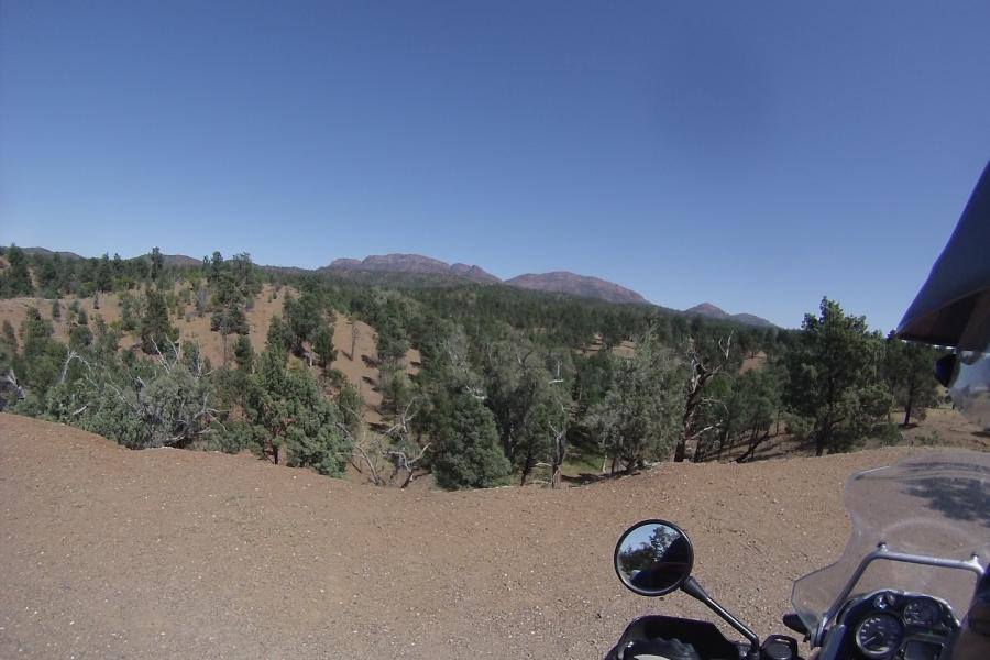 Flinders Ranges by bike