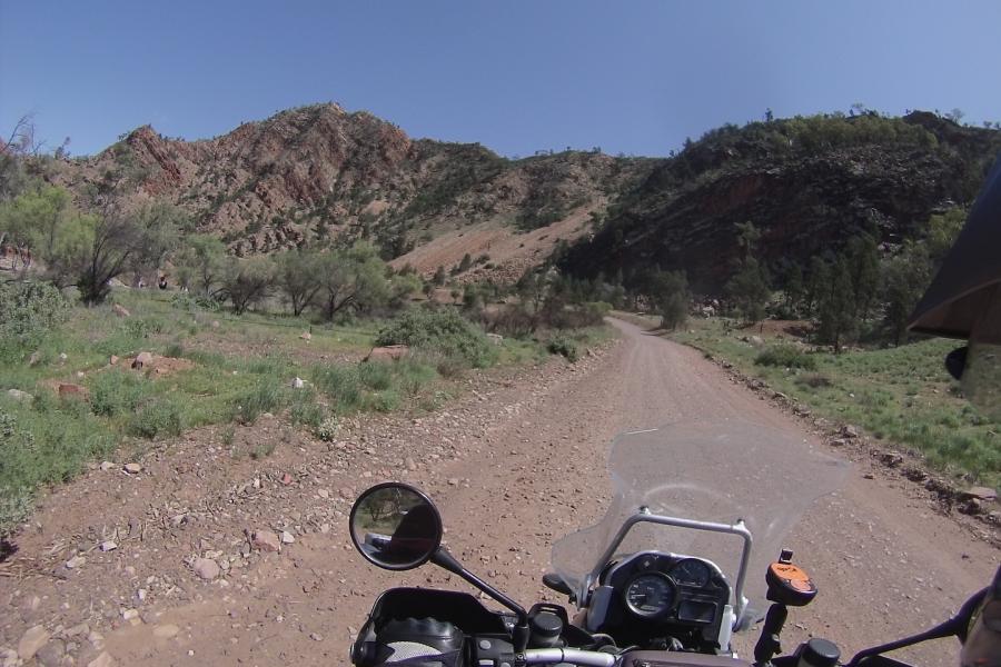 Flinders Ranges by bike