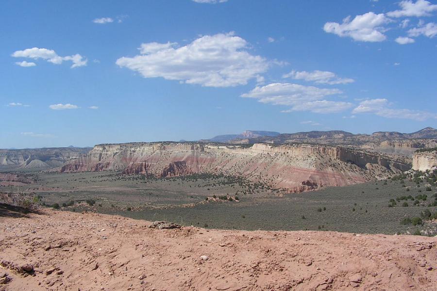 View from Cottonwood Canyon Road south of Cannonville, Utah