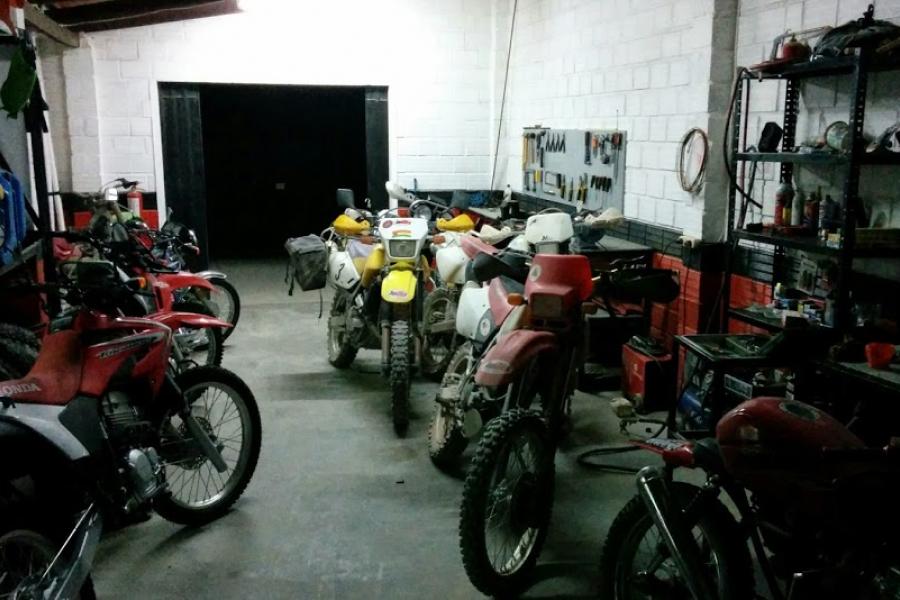 Motorcycle repair shop