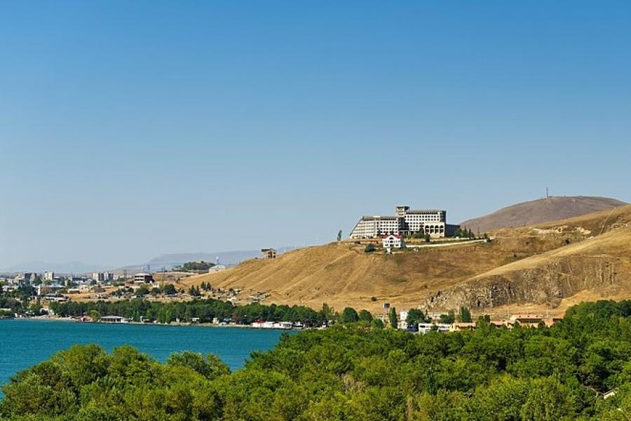 Lakeside town, Lake Sevan, Armenia