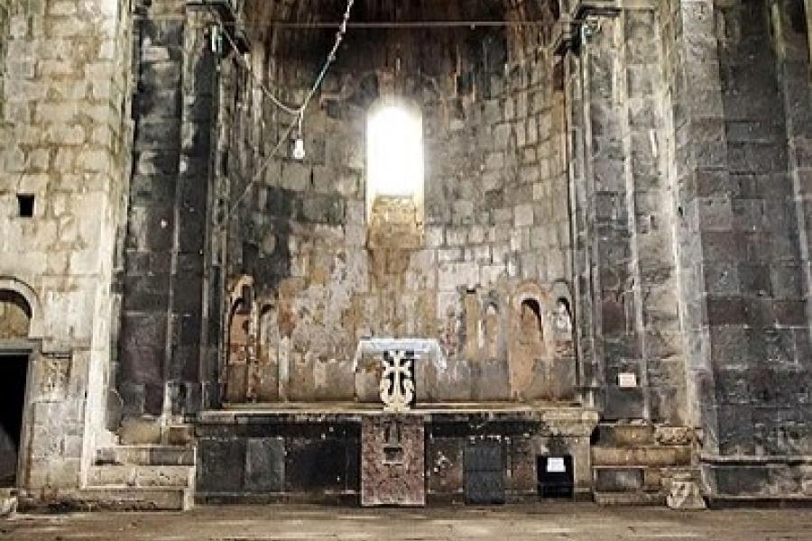 Alter at the Sanahin Monastery, Armenia