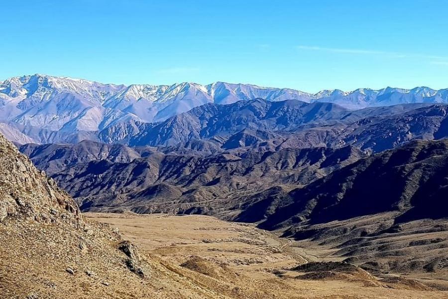 Mountain views from Ruta 13, Argentina