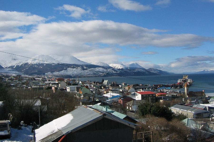 City view of Ushuaia, Argentina