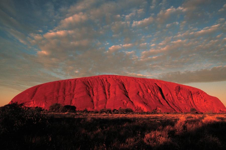 Uluru dusk - Photo credit: Grant Johnson