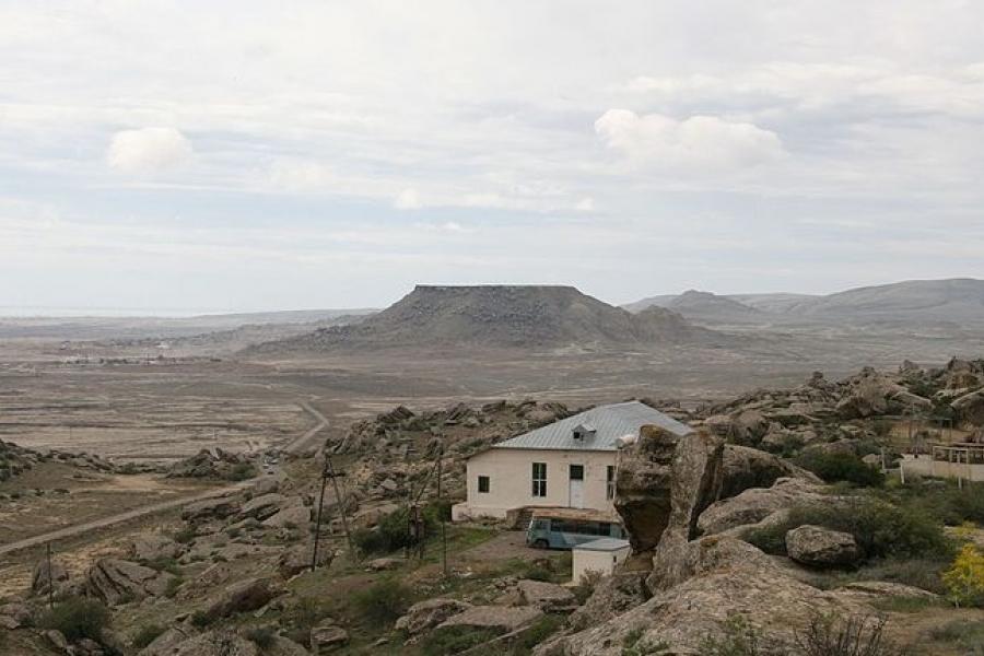 Surrounding landscape, Petroglyphs of Qobustan