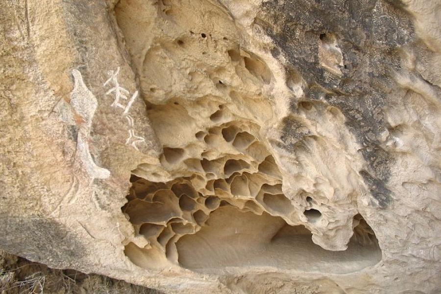 Interesting rock formations, Petroglyphs of Qobustan