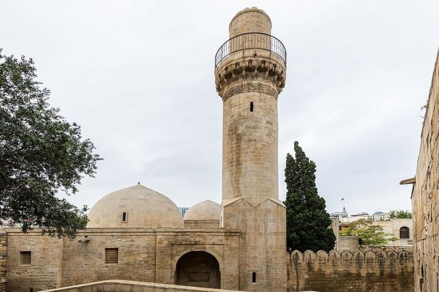 Exterior tower, Shirvanshah Palace