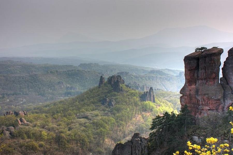 Vista from the Belogradchik Rocks