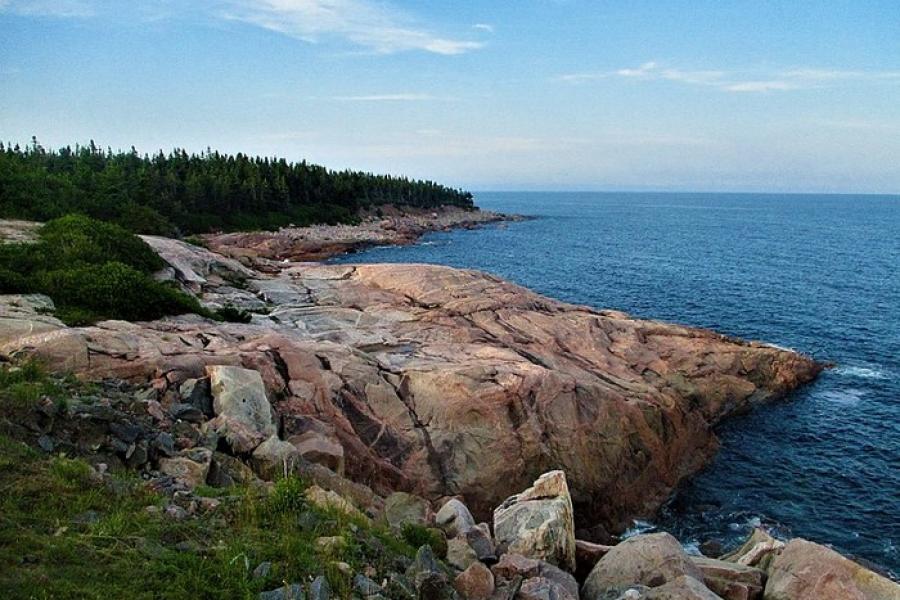 Rocky shores, Breton Highlands National Park, Cabot Trail