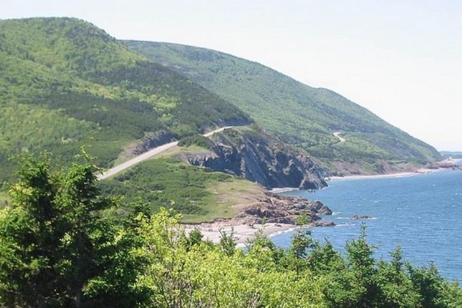 Cabot Trail vista