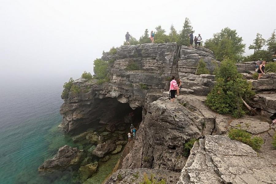 Approach to the Grotto, Bruce Peninsula