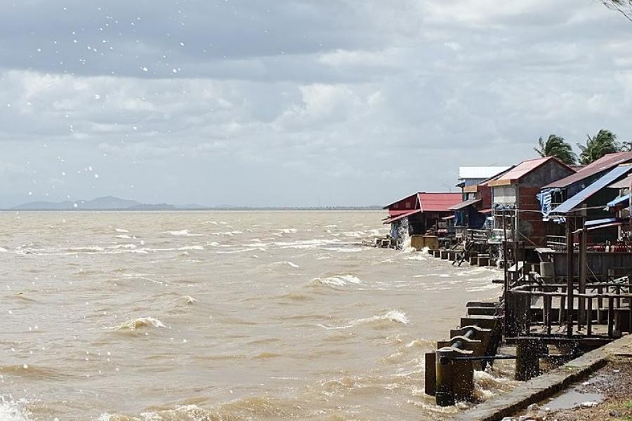 Kep seaside buildings