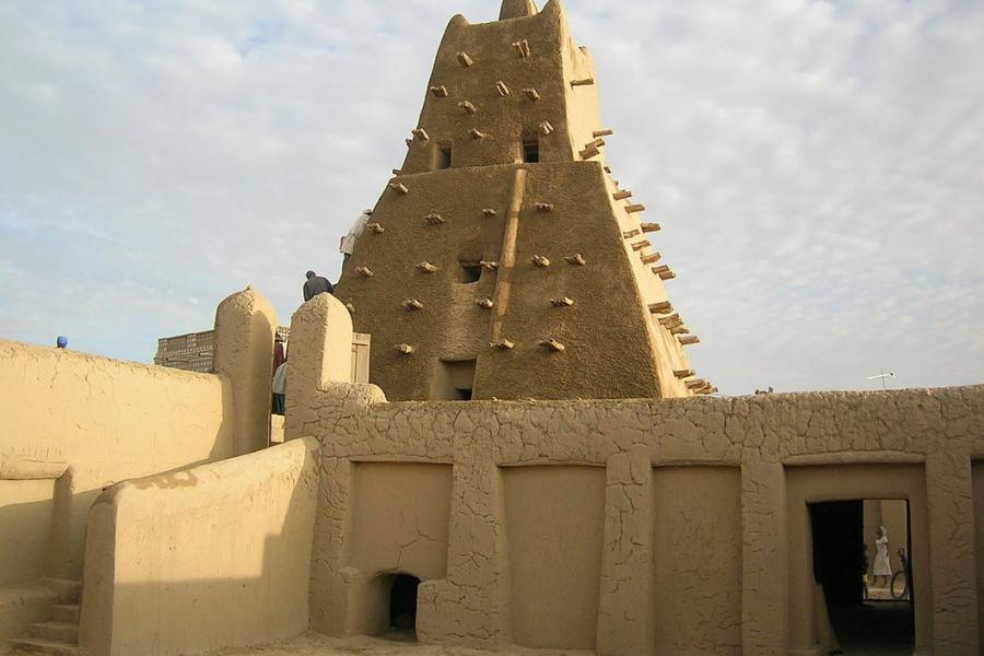 Mosque in Timbuktu, Mali