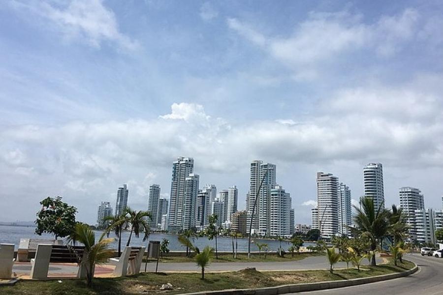 City view, Cartagena, Colombia