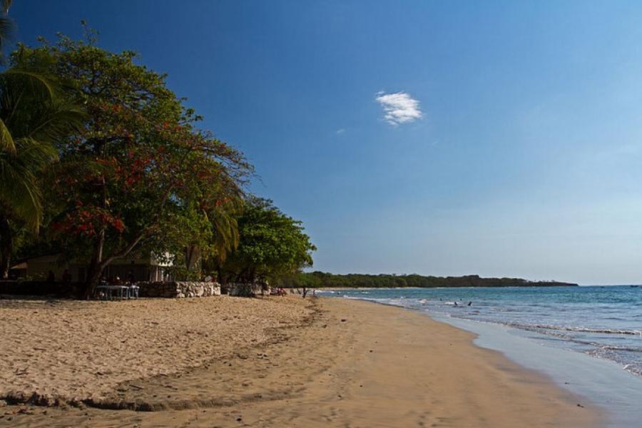 Beach scene, Tamarindo