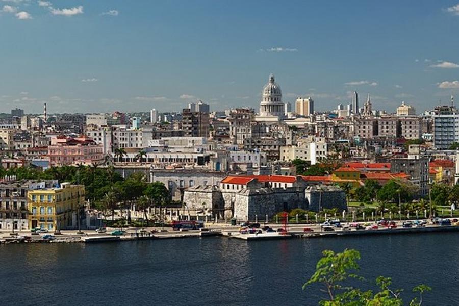 City vista, La Habana Viego (Old Havana), Cuba