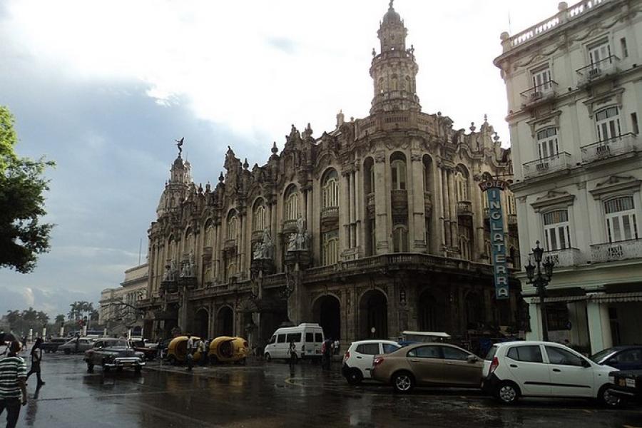 Historical architecture in La Habana Viego (Old Havana), Cuba