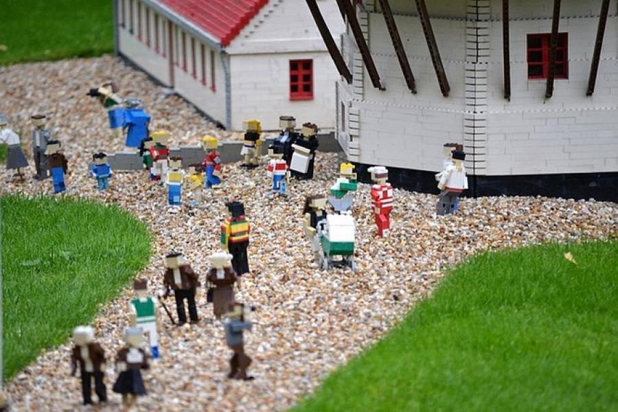 The little Lego people, LegoLand Billund