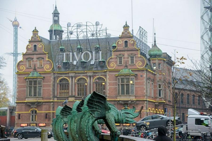 Front exterior, Tivoli Gardens